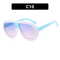 Plastic glasses with blue light protection for women 66466-PN