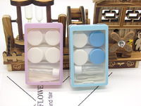 Mini set with contact lens cases XF6601, 2pcs