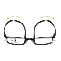 TR90 eyeglasses for reading multifocal KY3021 Blue ray cut, diopters from +1.00 to +4.00, PD62-64