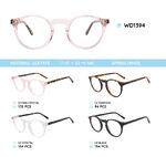 Plastic acetate eyeglasses frame for women WD1394