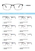 Металлическая оправа с дужками из материала TR-90 MR0013