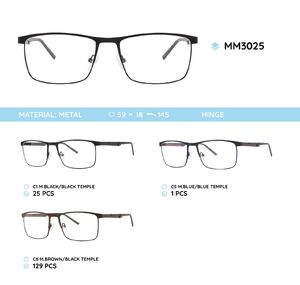 Оправа для очков металлическая мужская MM3025