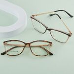 TR90 plastic frame or glasses with blue light protection, with spring hinges FA87172
