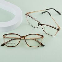 TR90 plastic frame or glasses with blue light protection, with spring hinges FA87172