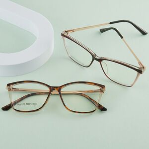 TR90 plastic frame or glasses with blue light protection, with spring hinges FA87172