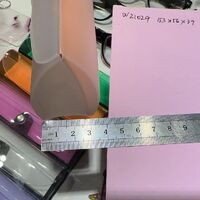 Plastic glasses case W21029, 153*56*39 mm