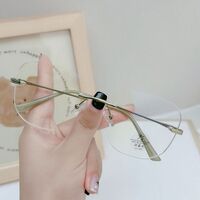 Оправа металлическая безободковая с защитой от синего света MAMO F99107