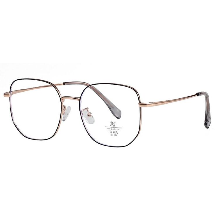 Оправа металлическая с линзами Blue Ray Cut MAMO 8208