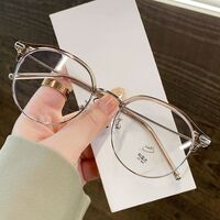 Очки гибридные с шарнирной резьбой, металл + TR90, с защитой от синего света Blue Block FENQI F1343