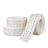 Липкий сегмент (липучки, слиперы, противоскользящие накладки для блокировки) для линз, жёлтый цвет, материал полиэтилен, 1000 штук, DAS1912