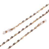 Gold-colored non-slip chain, for glasses and masks GL1293