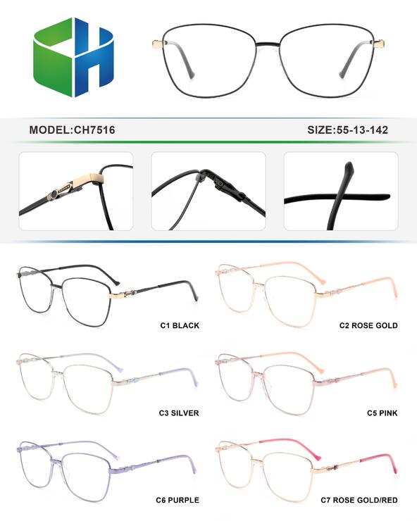 Оправа металлическая с флексом CH7516-DA