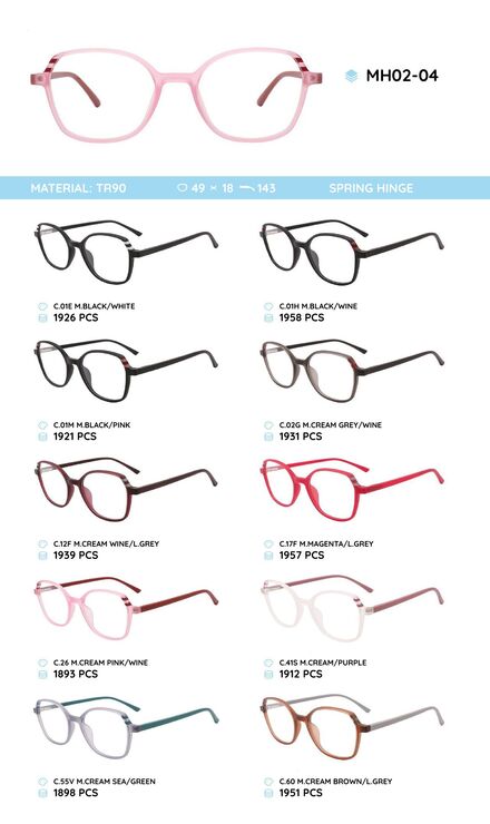 TR-90 plastic frames MH02-04