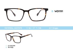 Plastic frames for glasses acetate material WD1191