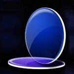 Линзы с покрытием Blue Ray Cut индекс 1,56 защита от синего света    = цена за пару!! цвет покрытия = синий蓝