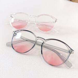 Plastic TR90 glasses with Blue ray cut protection TR2069腮红-1