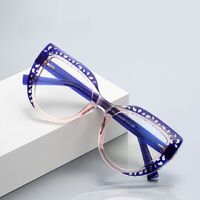 Plastic TR90 frames for glasses with Blue Ray Cut protection and flex hinges FOCUS FCS2187