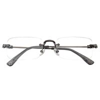 Rimless metal frames with Blue Ray Cut lenses MAMO H5609