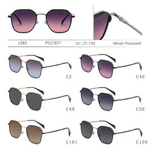 Polarized metal sunglasses for women Leke PS31871