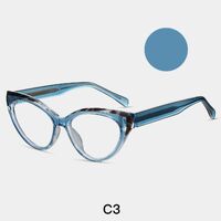TR90 plastic frame or glasses with blue light protection, with spring hinges FA87308