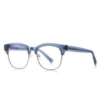 Оправа полуободковая пластиковая из материала TR90 с защитой от синего света, с флексом FOCUS FCS2206