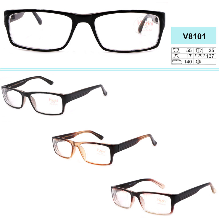 Очки мужские (стержень в заушнике) Vizzini V8101 Диоптрии: +1,00 до +4,00 (шаг 0,25); -1,00 до -6,00 (шаг 0,5)