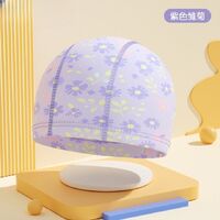 Polyvinylchloride waterproof swimming cap for kids, with goggles, PUM001-YU