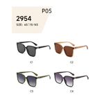 Polarized metal + TR90 sunglasses P05KY 2954