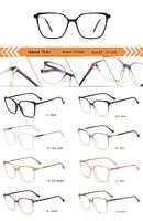Plastic TR90 frame for women with spring hinges SY1009-DA