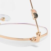 Очки металлические с защитой от синего света 9803-2-GT