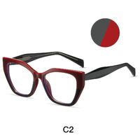 TR90 plastic frame or glasses with blue light protection, with spring hinges FA87201