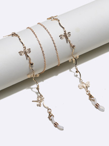 Stylish fashion glasses chain with dragonflies GL1349