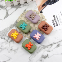 Mini set for a soft contact lens (Kits for contact lenses) BLH202Bear