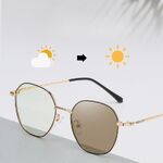 Photochromic glasses with blue light and UV protection 9649-GT