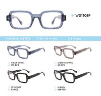 Plastic frames for glasses acetate material WD1308P