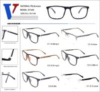 Оправа пластиковая из ацетата + TR90 с флексом D1504-DA