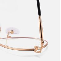 Metal glasses with blue light and UV protection 9641-3-GT