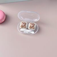 Mini soft contact lens XY-136翻盖小熊