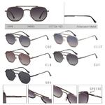 Polarized metal sunglasses for women Leke LK34065