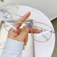 Metal Blue Block glasses with blue light protection FENQI F29171