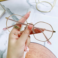 Металлические очки с защитой от синего света Blue Block F22803