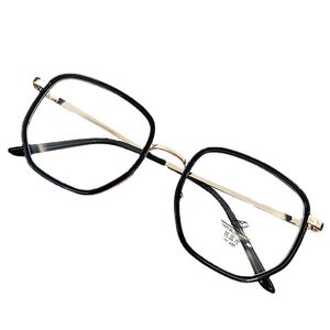 Очки металлические с защитой от синего света KY1216, с футляром и без