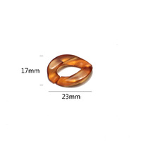 Полупрозрачная акриловая цепочка для очков, разные цвета GB074