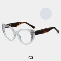 TR90 plastic frame or glasses with blue light protection, with spring hinges FA87309