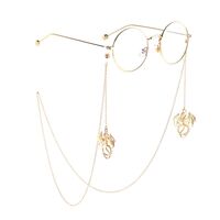 Металлическая нескользящая цепочка, с подвеской в виде летающего дракона, для очков и масок GL1891