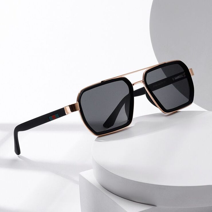 Plastic + metal retro sunglasses Elit ZTT043-EL