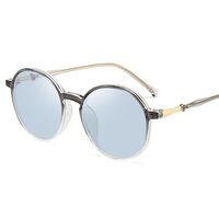 Очки пластиковые TR90 фотохромные с защитой от синего света 9733-GT