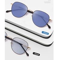 Photochromic glasses with blue light and UV protection 9641-2-GT