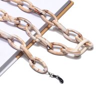 Акриловая нескользящая цепочка, толстая 7 цветов, для очков и масок GB118-1