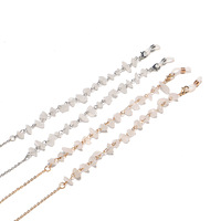 Fashion glasses chain natural stone transparent color GL1209